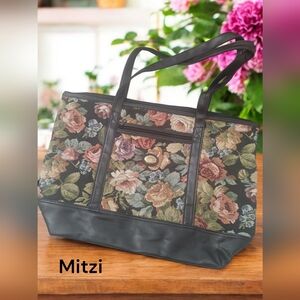 Mitzi huge vintage bag purse tote